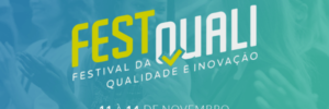 Logo do FestQuali, o maior evento presencial sobre qualidade no Brasil!